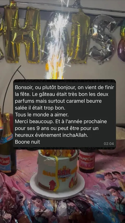 Avis WhatsApp client 7